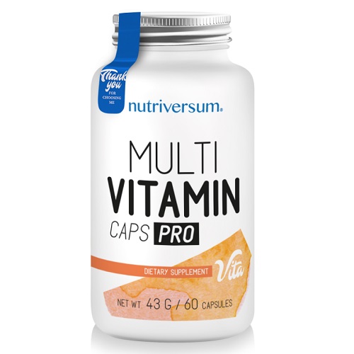 Nutriversum Multivitamin Caps Pro, 60 Capsules